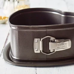 RBV Birkmann Springform Herz 22 cm Easy Baking schwarz