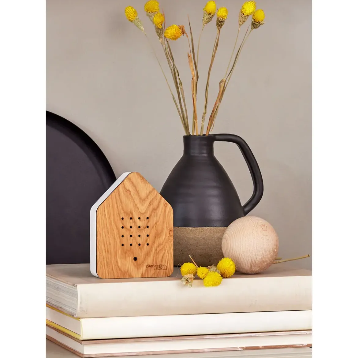 Relaxound Zwitscherbox 14 cm Eiche