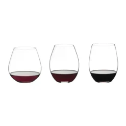 Riedel Rotweinbecher The key to wine 3er-Set O Wine Tumbler klar