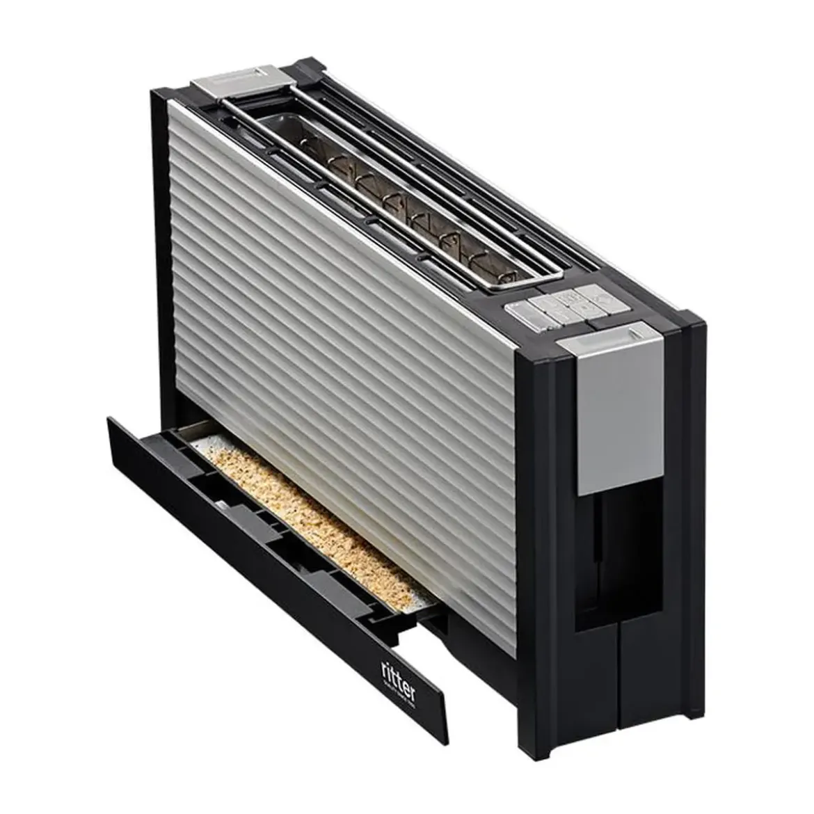 ritter Toaster 1000 W 39x20x9 cm volcano³ grau