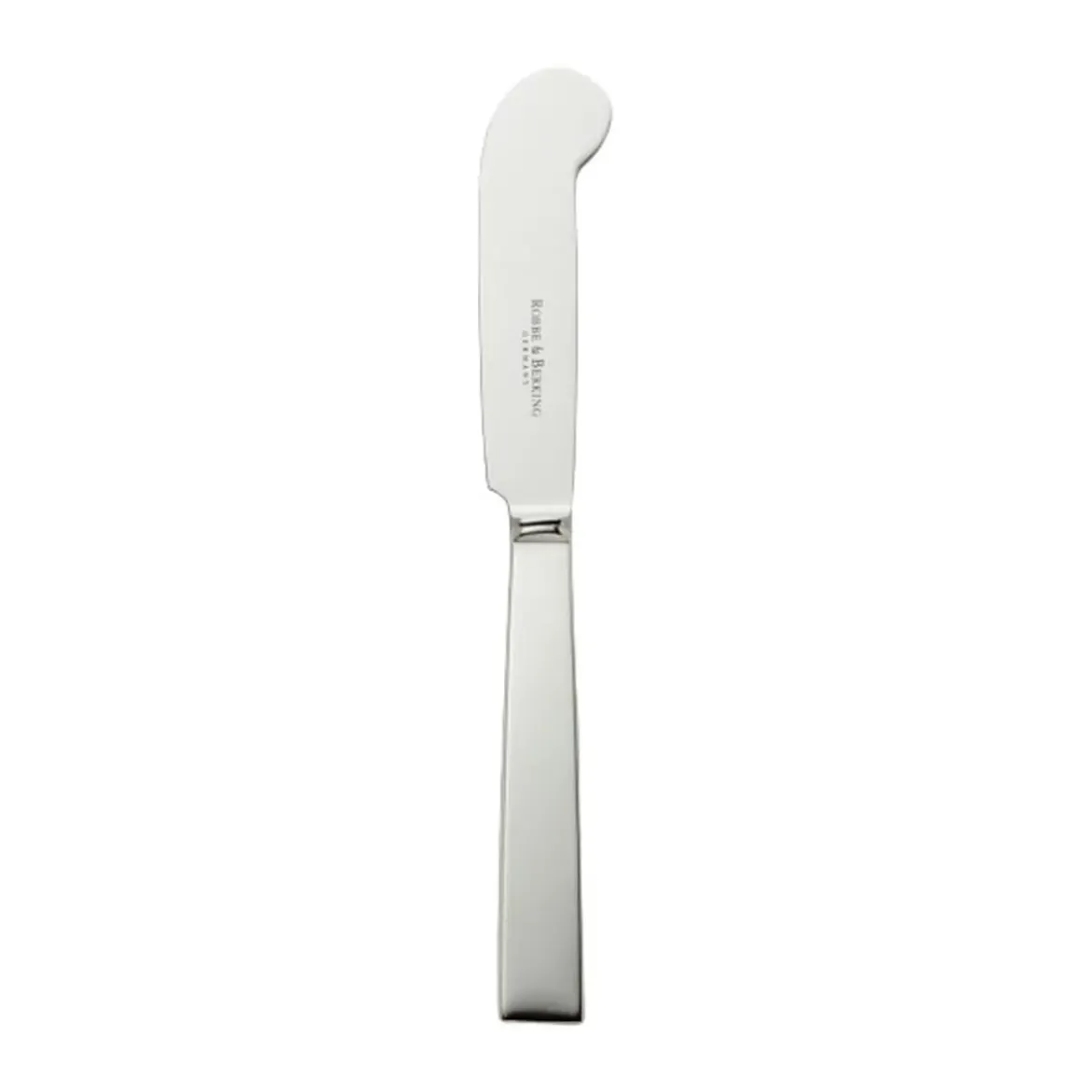 Robbe & Berking Buttermesser mit Stahlklinge Riva 150 g versilbert