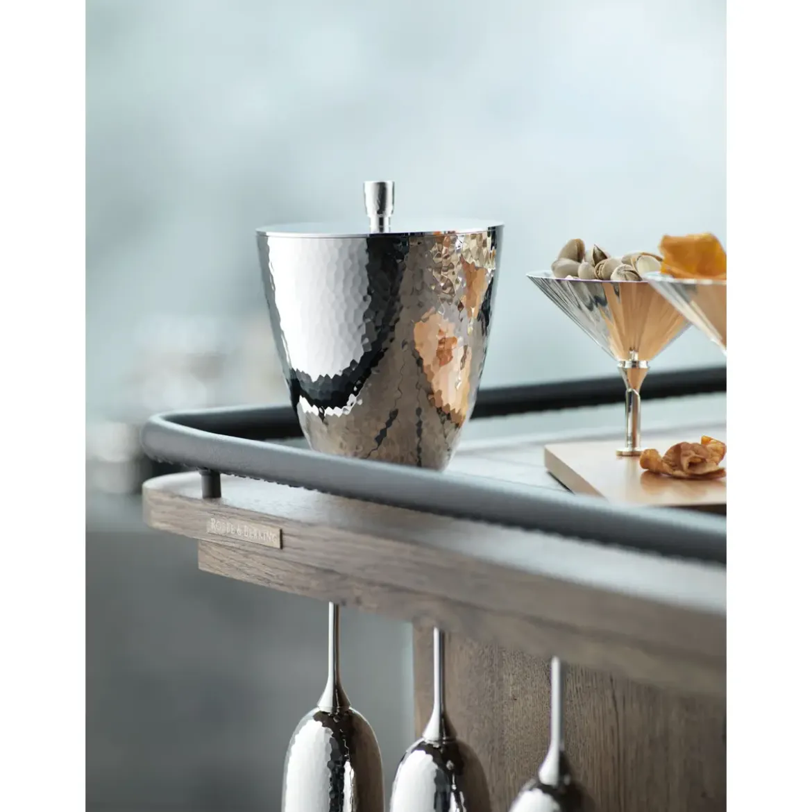 Robbe & Berking Champagnerkelch Belvedere 90 g versilbert
