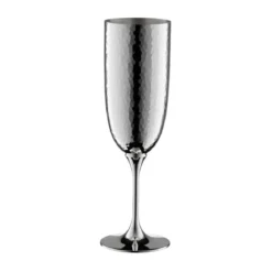 Robbe & Berking Champagnerkelch Martelé 90 g versilbert