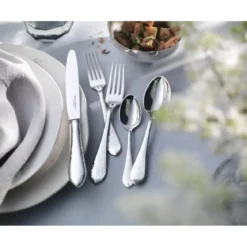 Robbe & Berking Dessertgabel 18 cm Martelé 150 g versilbert