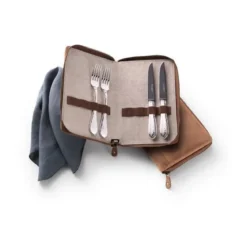 Robbe & Berking Grill-Set 7-tlg. Martelé Frozen Black 150 g versilbert