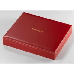 Robbe & Berking Luxuskassette Holz/Leder 24 o.30tlg. 41 X 34 X 7 cm