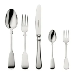 Robbe & Berking Menübesteck-Set 30-tlg. Spaten 150 g versilbert