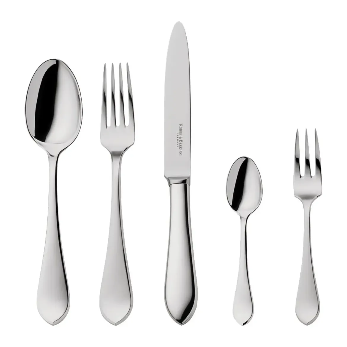 Robbe & Berking Menübesteck-Set 30-tlg. Eclipse 150 g versilbert