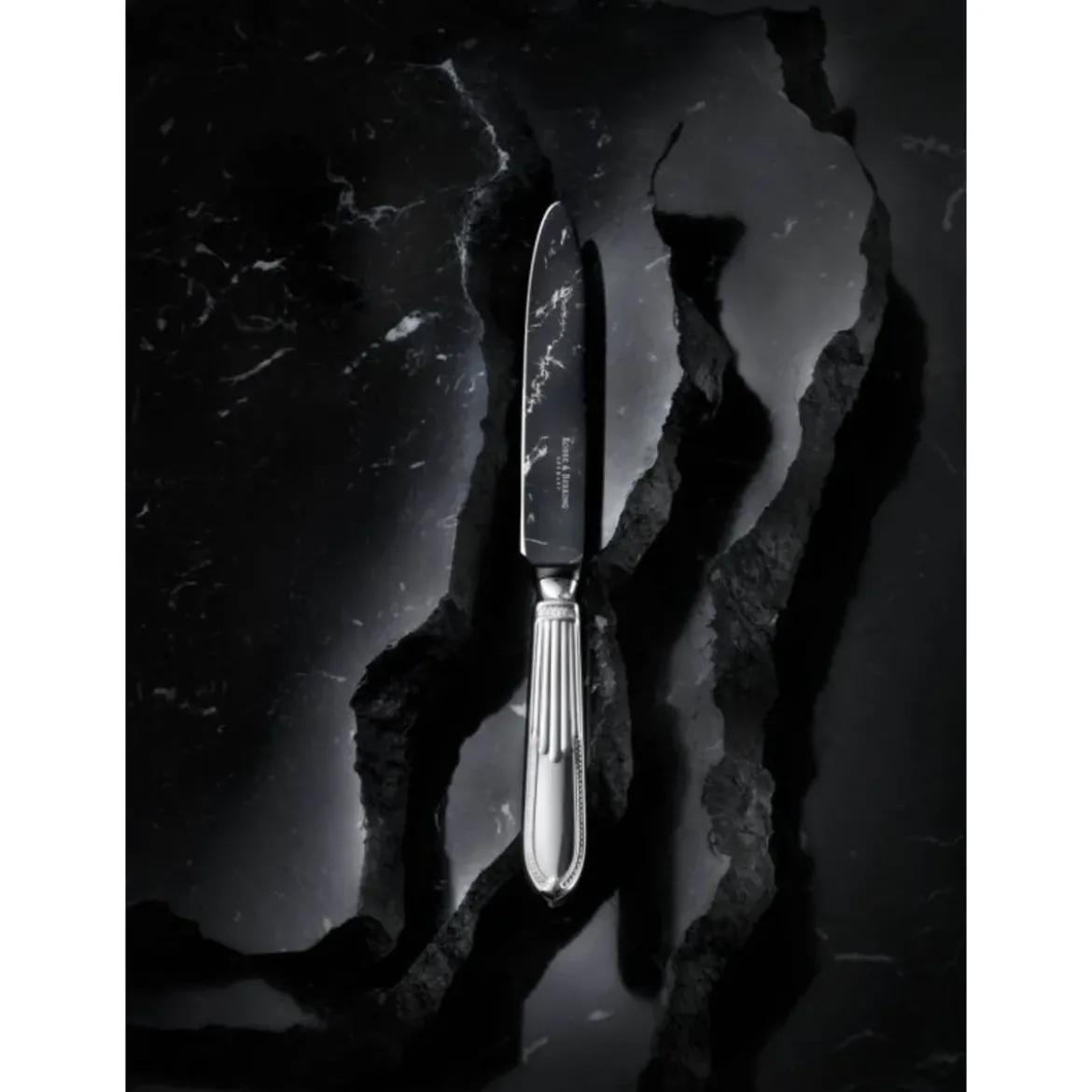 Robbe & Berking Menümesser Marble Cut Belvedere 150 g versilbert