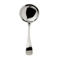 Robbe & Berking Sahnelöffel gebogen Navette 925 Sterlingsilber