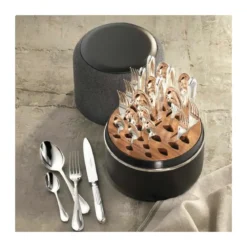 Robbe & Berking The Box - Belvedere 150 g versilbert inkl. 24-tlg Besteckset