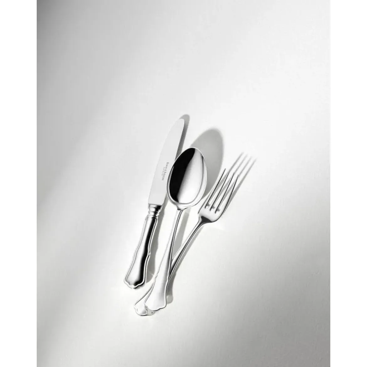 Robbe & Berking 4 tlg. Garnitur Alt Chippendale 150 g versilbert