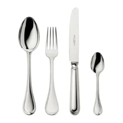 Robbe & Berking 4 tlg. Garnitur Classic Faden 925 Sterlingsilber