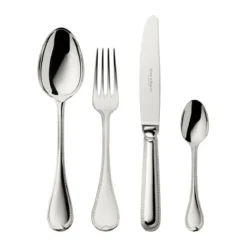 Robbe & Berking 4 tlg. Garnitur Französisch Perl 150 g versilbert