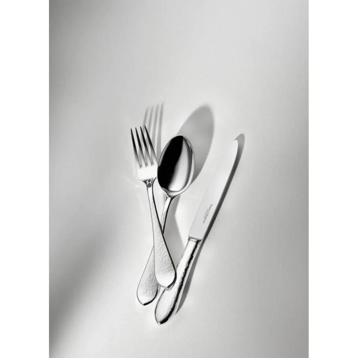 Robbe & Berking 4 tlg. Garnitur Martelé 925 Sterlingsilber