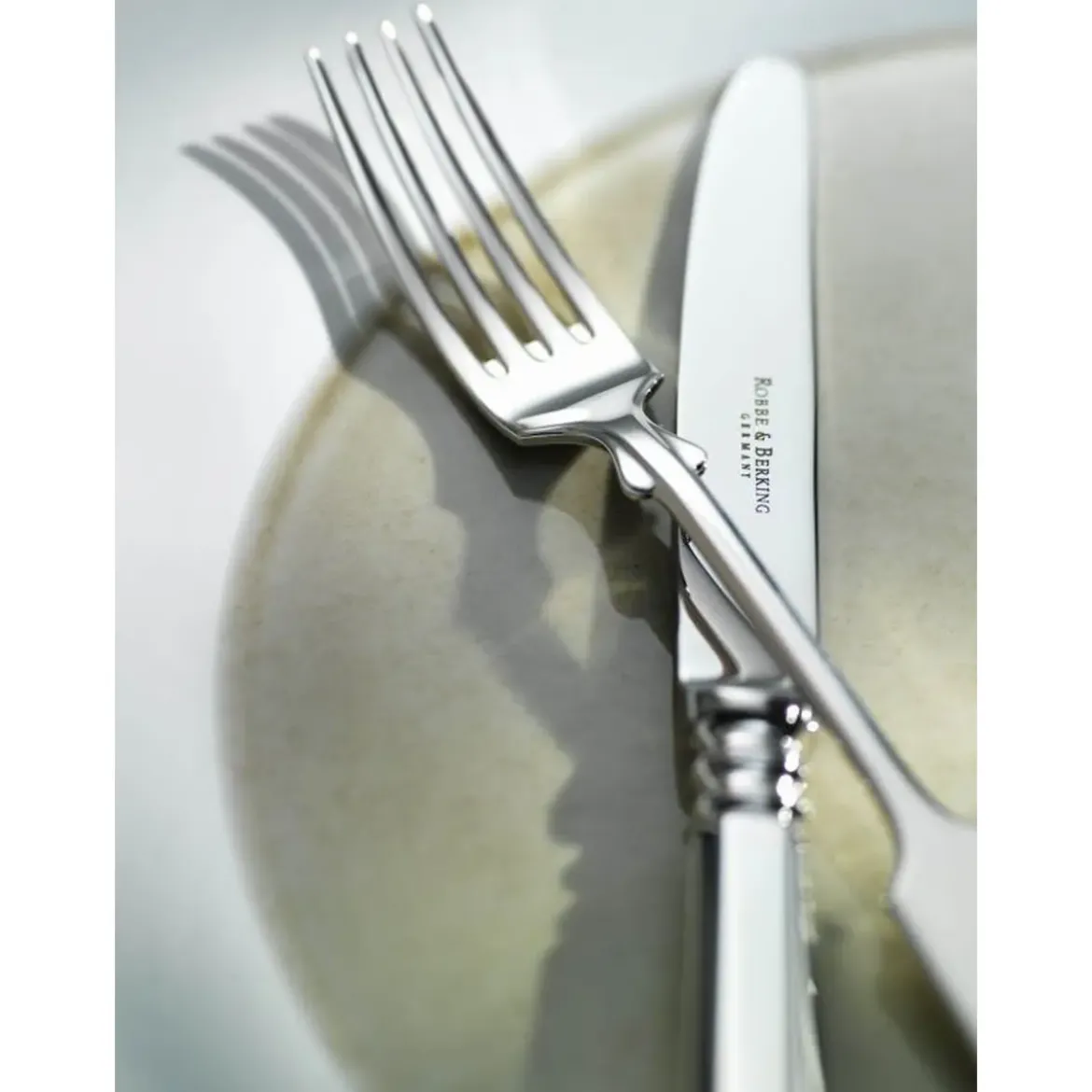 Robbe & Berking 3 tlg. Kinderbesteck Alt Spaten 925 Sterlingsilber