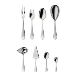 Robbe & Berking 9-tlg. Vorlegegarnitur Eclipse 150 g versilbert