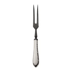 Robbe & Berking Tranchiergabel Frozen Black Martelé 925 Sterlingsilber