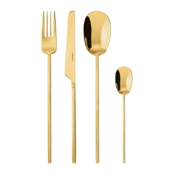 Sambonet Besteck-Set 24-tlg. 100 Mirror PVD Gold