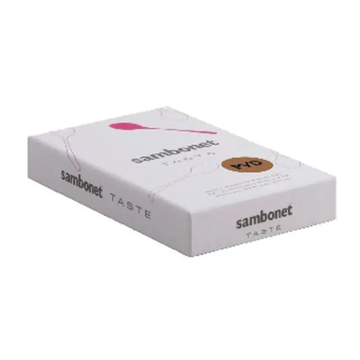 Sambonet Espressolöffel 6 Stück Taste Edelstahl/PVD schwarz