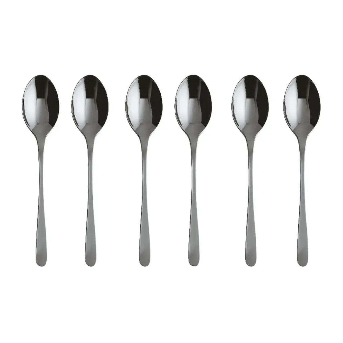 Sambonet Espressolöffel 6 Stück Taste Edelstahl/PVD schwarz
