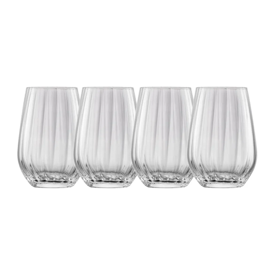 Schott Zwiesel Blossom Universalbecher 4er-Set mit Moussierpunkt