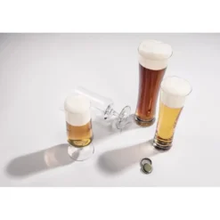 Schott Zwiesel Pilsglas 4er-Set Beer Basic mit Moussierpunkt klar