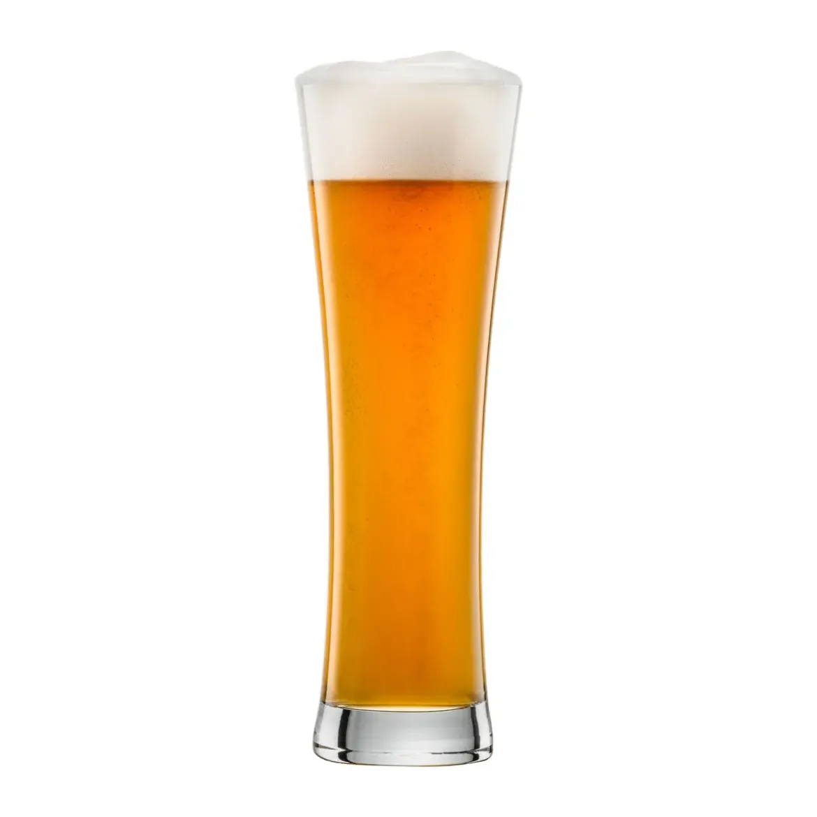 Schott Zwiesel Weizenbierglas groß 4er-Set Beer Basic mit Moussierpunkt klar