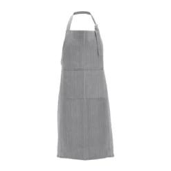 Södahl Schürze 91x70 cm Organic Line Steingrau