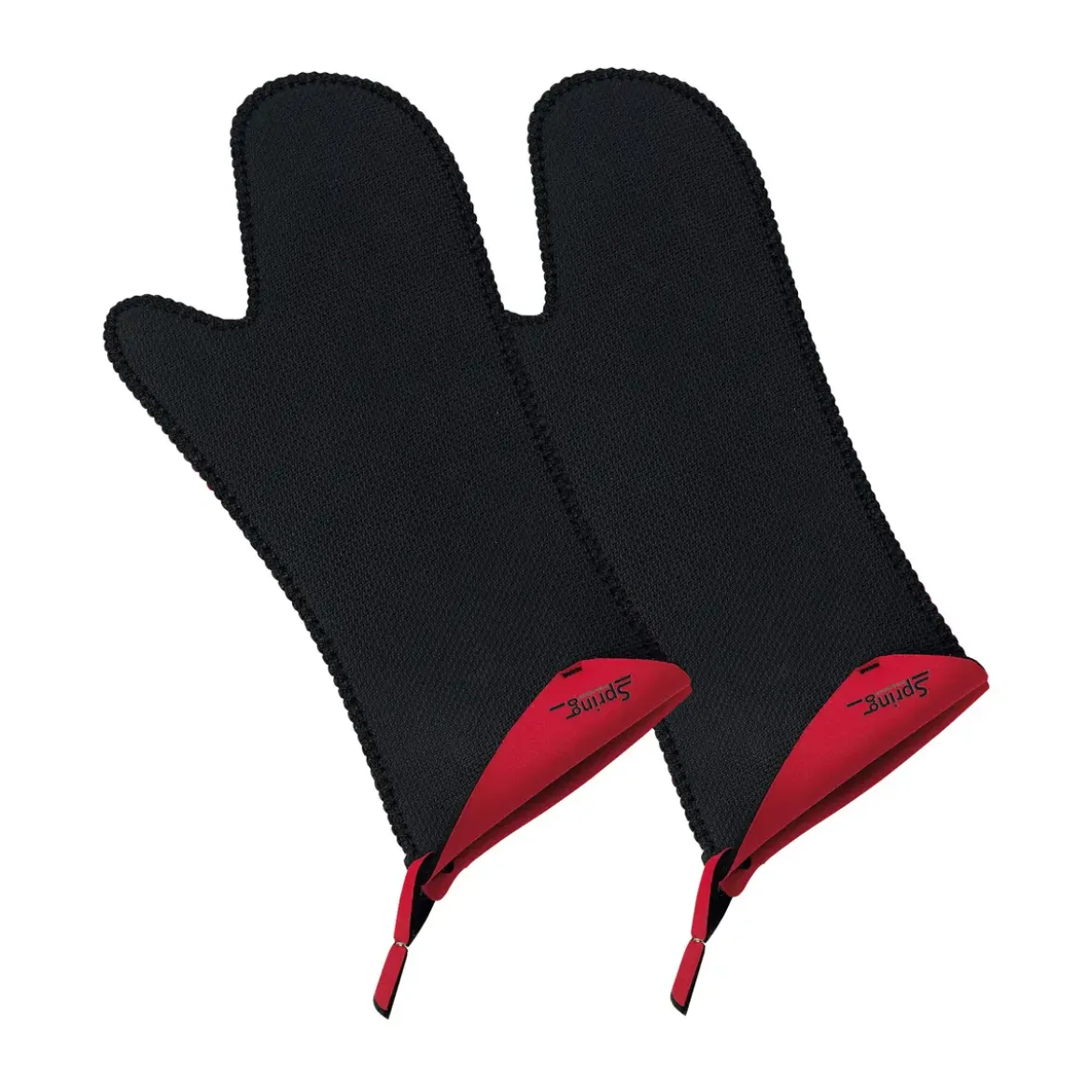Spring Hitzehandschuh lang Grips rot 2er Set -40°/+250°C