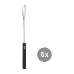 Spring Käsefonduegabeln 6er-Set Basic schwarz