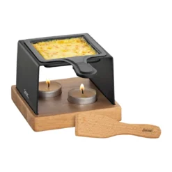 Spring Käse-Raclette für 1 12x12 cm Gourmet schwarz