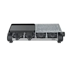 Spring Raclette für 8 47x22 cm Basic schwarz
