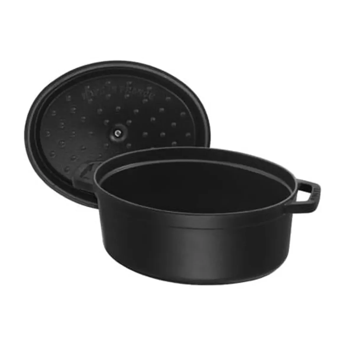 Staub Cocotte 31 cm schwarz
