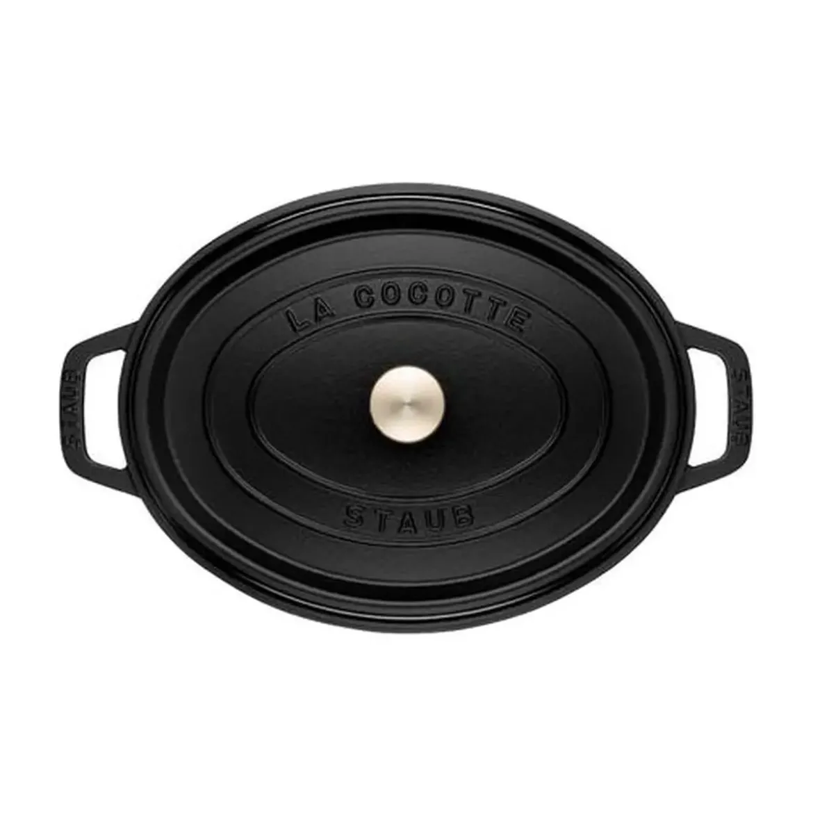 Staub Cocotte 31 cm schwarz