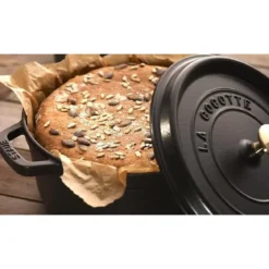 Staub Cocotte 26 cm schwarz