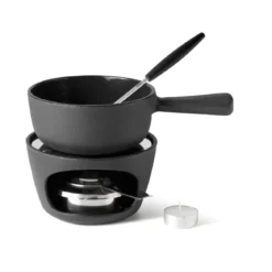 Stöckli Fonduegarnitur Choco-Cheese 14 cm schwarz