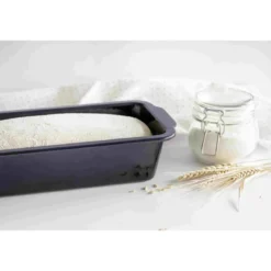 Städter Brotbackform Emaille 35 cm We love baking Black Edition