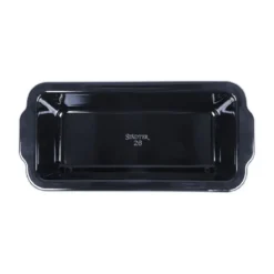 Städter Brotbackform Emaille 26 cm We love baking Black Edition