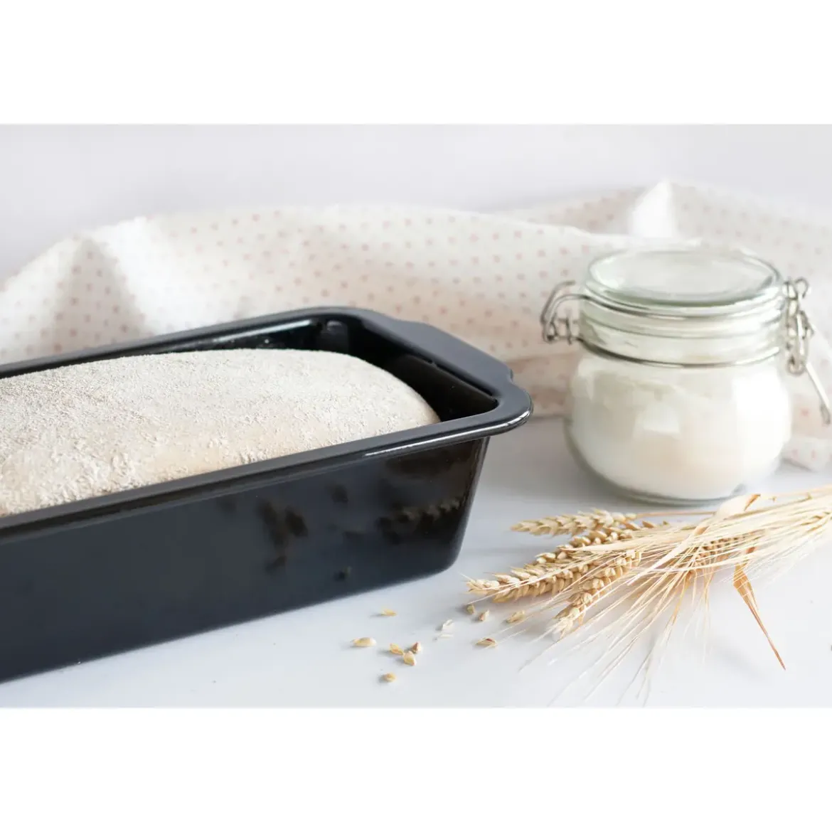 Städter Brotbackform Emaille 26 cm We love baking Black Edition