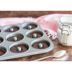 Städter Donut-Blech 35x27 cm We love baking silber