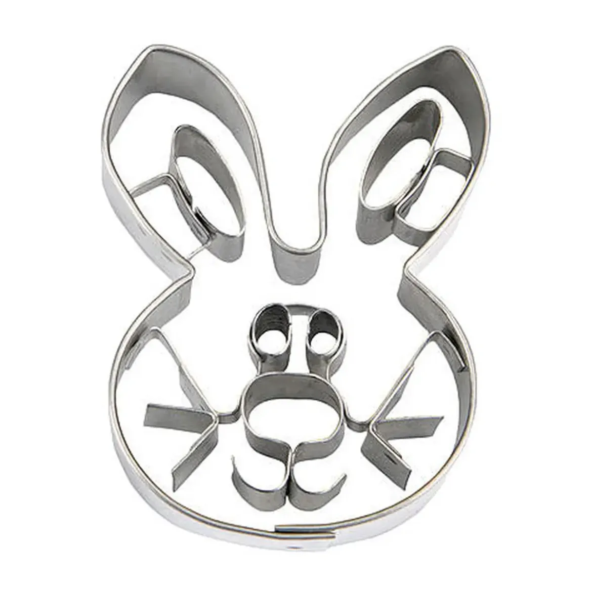 Städter Präge-Ausstecher Hasengesicht 5,5 cm silber