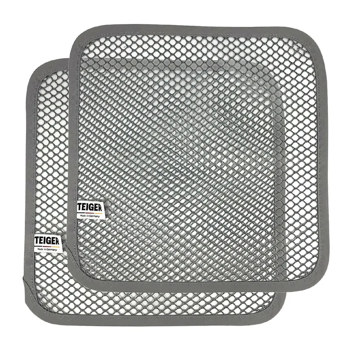 Teiger Teigreinigungstuch 2er-Set grau