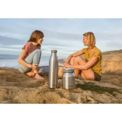 Thermos Isolierflasche 1,0 l Edelstahl Thermos