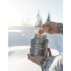 Thermos Isolier-Speisegefäß 0,47 l Stainless King Food Jar steel