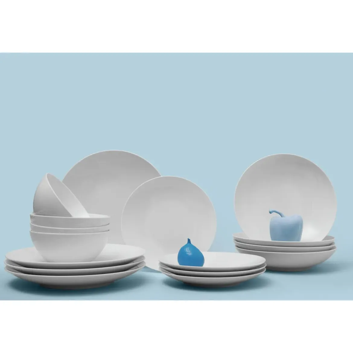 Thomas Kombi-Set 16tlg. Teller/Bowl Loft Weiss