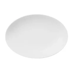 Thomas Platte 27 cm oval Loft Weiss