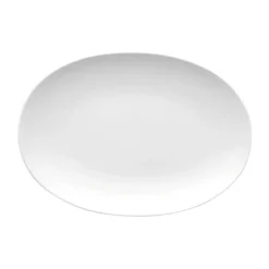 Thomas Platte 33 cm Thomas Medaillon weiss