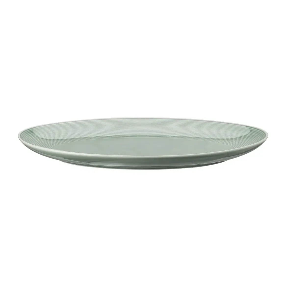 Thomas Platte oval 34 cm Loft Colour Moss Green