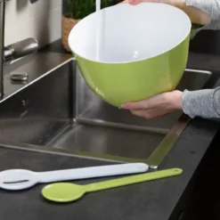 Trebonn Salatbesteck 2-tlg. Nest & Serve green/white